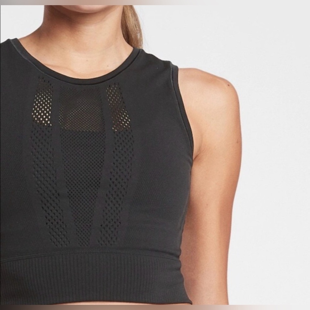 Athleta Vuori Free People Women’s Seamless Crop Tank Top Shirt Cut Out XXS